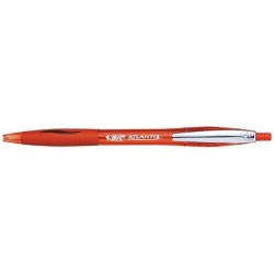 Długopis Atlantis Metal Clip czerwony BIC