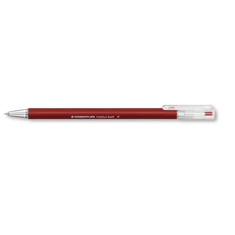 Długopis TRIPLUS BALL czerwony STEADTLER 431F 0,3