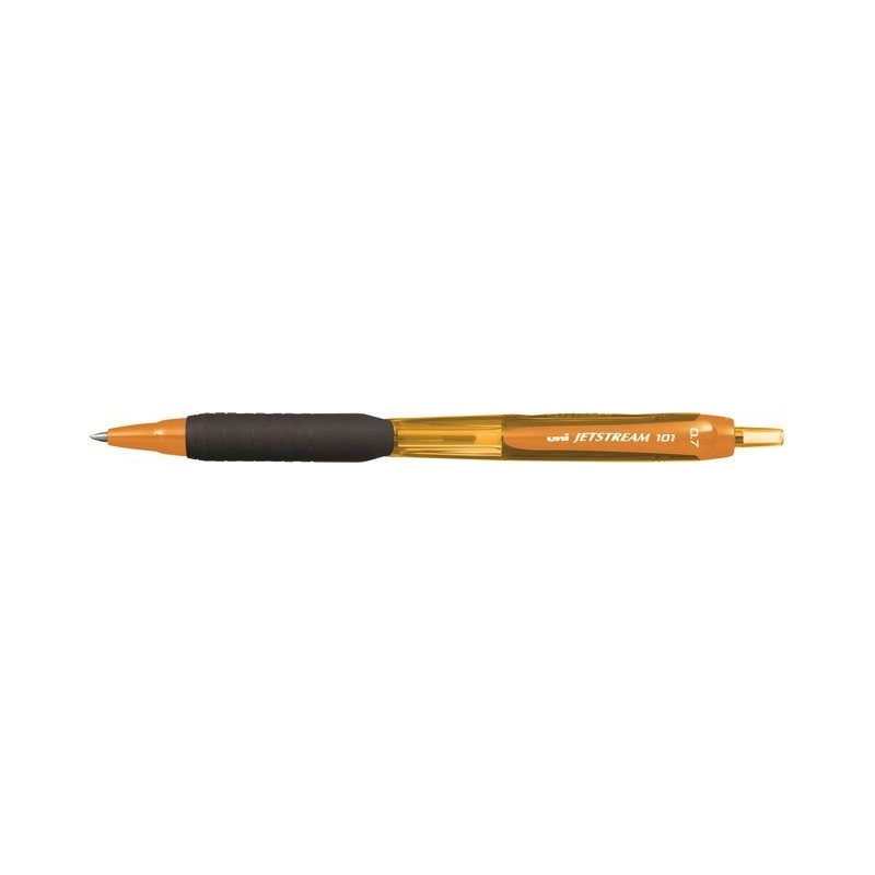 Długopis SXN-101C UNI, pomarańczowa obudowa, niebieski wkład (12)