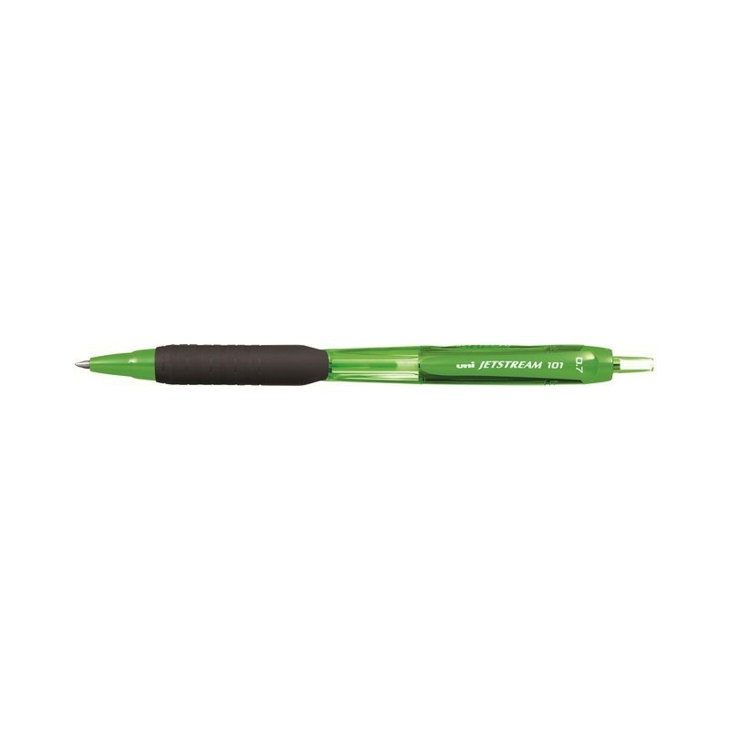 Długopis SXN-101C UNI zielona obudowa, niebieski wkład (12)