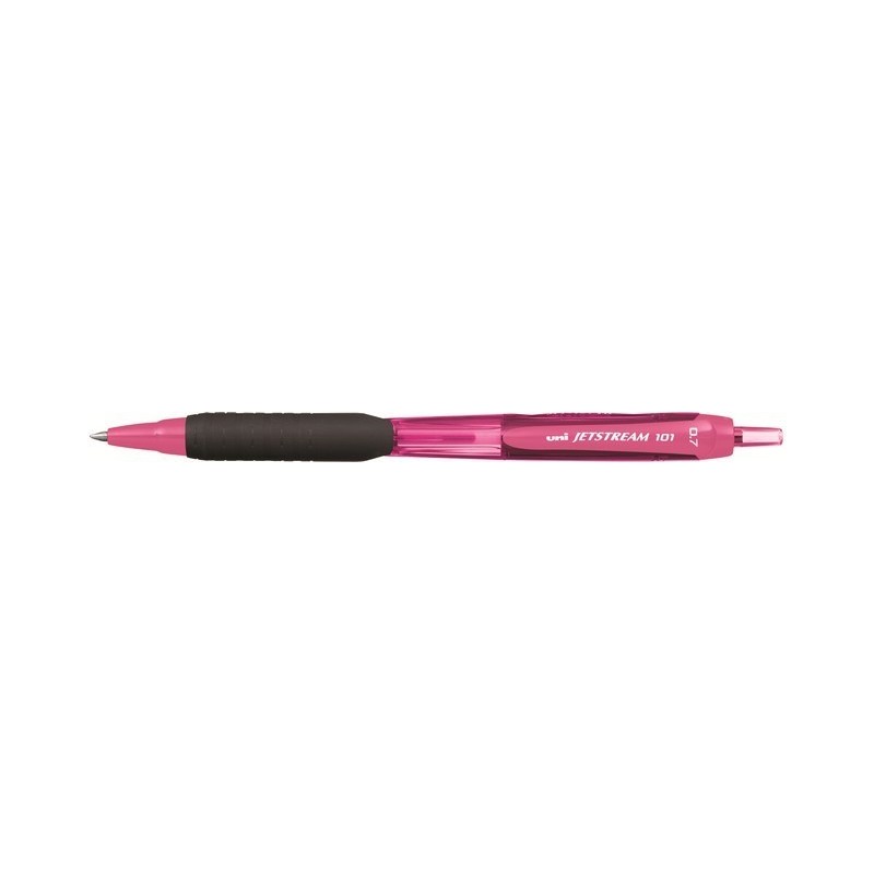Długopis SXN-101C UNI różowa obudowa, niebieski wkład (12)
