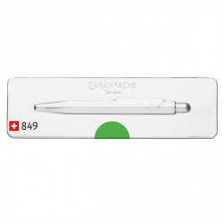 Długopis CARAN D'ACHE 849 Pop Line Fluo, M, w pudełku, zielony