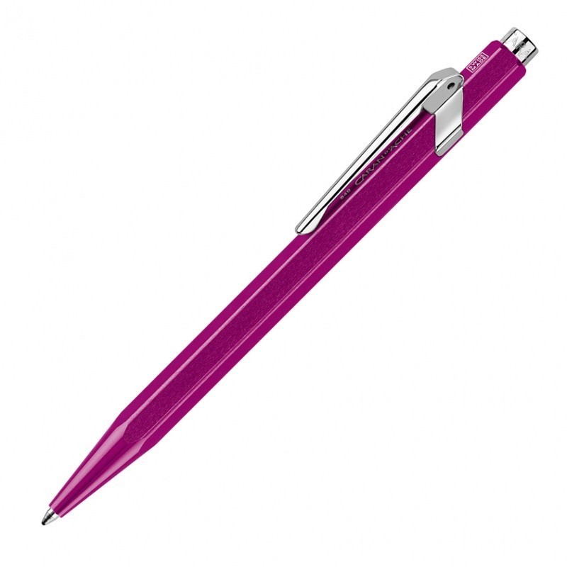 Długopis CARAN D'ACHE 849 Line Metal-X, M, fioletowy