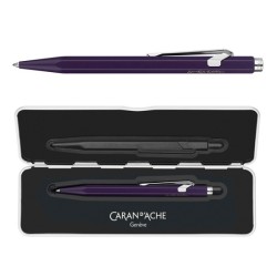 Długopis 849 Dark Purple CARAN D'ACHE, w pudełku, fioletowy