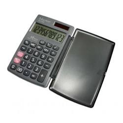 Kalkulator kieszonkowy VECTOR KAV CH-265, 12-cyfrowy, 75x120mm, czarny