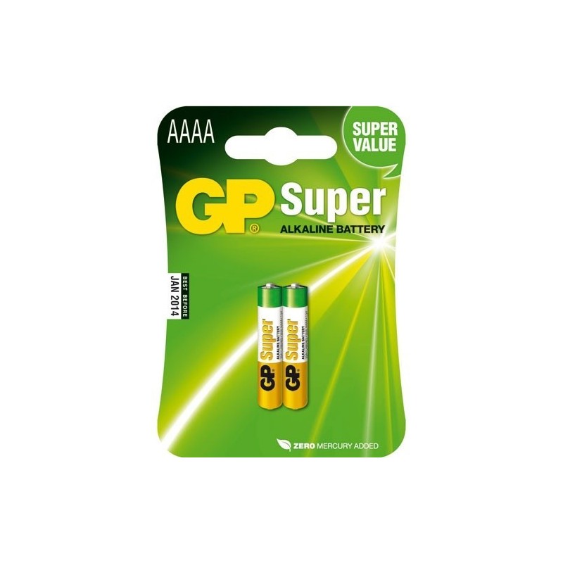 Bateria alkaliczna GP Super  AAAA / LR8D425 1.5V GPPCA025A015