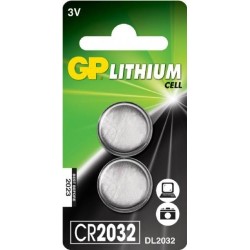 Bateria litowa GP CR2032-U2  3.0V GPPBL2032094