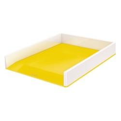 Półka na dokumenty Leitz Wow dwukolorowa żółta