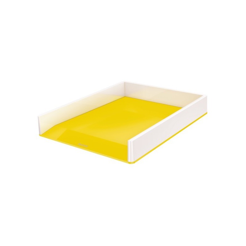 Półka na dokumenty Leitz Wow dwukolorowa żółta