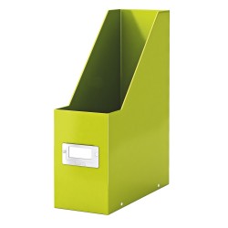 Pojemnik na czasopisma LEITZ Click & Store metaliczny zielony