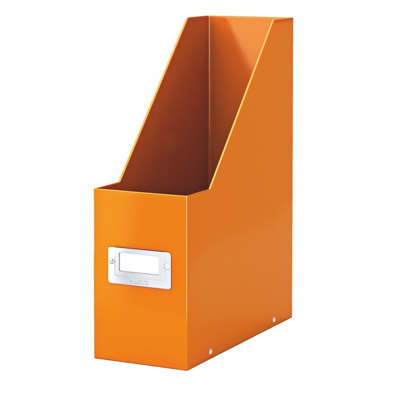 Pojemnik na czasopisma LEITZ Click & Store metaliczny pomarańczowy