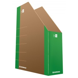 Pojemnik na czasopisma DONAU Life karton zielony 80mm