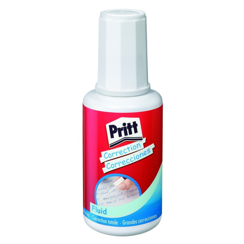 Korektor w płynie z pędzelkiem PRITT 20ml.