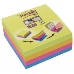 Multi-kostka samoprzylepna Post-it® Super Sticky,3x76x76mm ,3x26x76  UU003083563