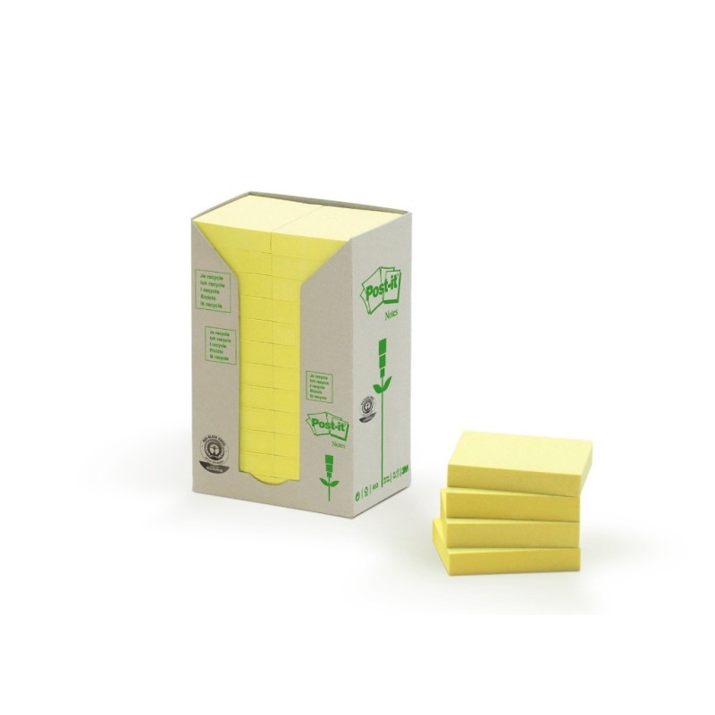 Bloczki samoprzylepne 3M POST-IT® 653-1T 38x51 żółty