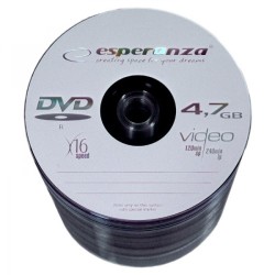 DVD-R ESPERANZA 4,7GB X16 - folia 100 szt