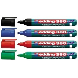 Marker do flipchartów e-380 EDDING, 1,5-3mm, niebieski