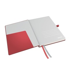 Notatnik LEITZ Complete, A5, twarda oprawa 80k Czerwony