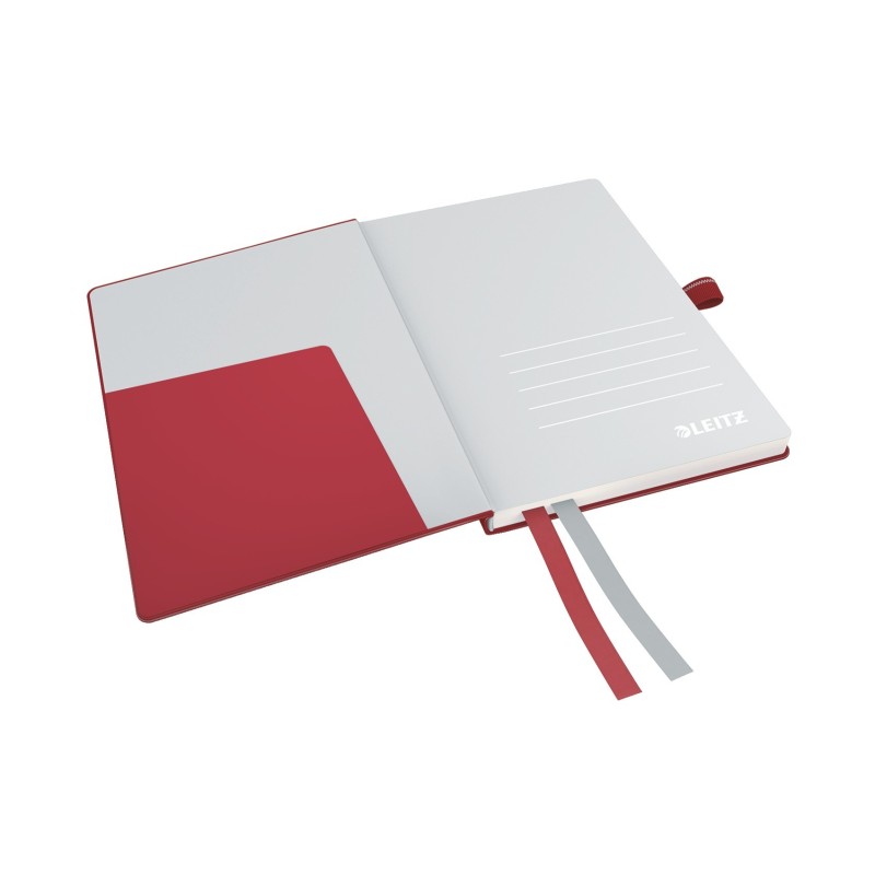 Notatnik LEITZ Complete, A6 80k Czerwony W linie 44800025