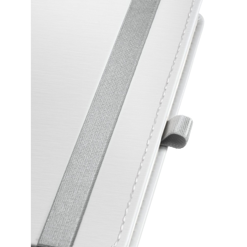 Notatnik w twardej oprawie Leitz Style A6 kratka, Arktyczna biel