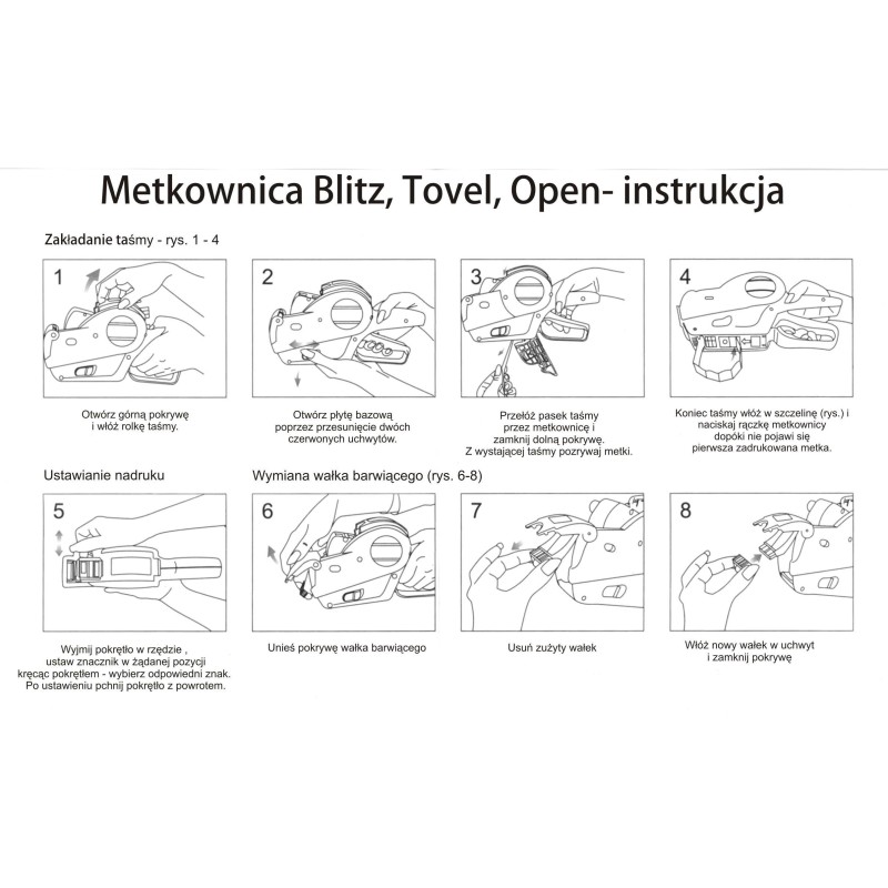 Metkownica jednorzędowa BLITZ-C8