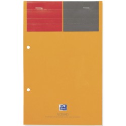 Notatnik A4+ 80k linia żółte kartki Oxford Notepad International