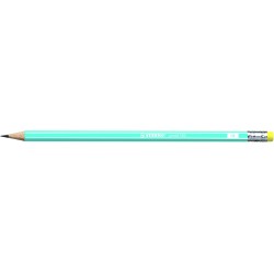 Ołówek 160 z gumką HB blue Stabilo