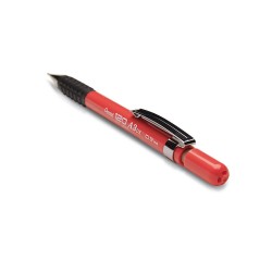 Ołówek automatyczny 120 A3 0,3 mm, z gumowym uchwytem Czerwony Pentel