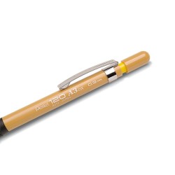 Ołówek automatyczny 120 A3 0,9 mm, z gumowym uchwytem Ciemnożółty Pentel