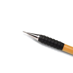 Ołówek automatyczny 120 A3 0,9 mm, z gumowym uchwytem Ciemnożółty Pentel