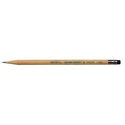 Ołówek z drewna cedrowego, ekologiczny, z gumką Uni 9852